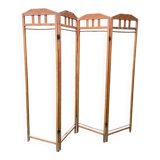 Wooden screen with canvas - Art Deco
