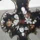 19th-Century English Chinoiserie Mother of Pearl Decorative Chair