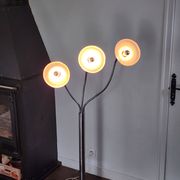 Pair of space age floor lamps