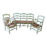 Salon radassier et 2 fauteuils