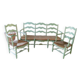 Salon radassier et 2 fauteuils