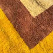 Moroccan Mrirt rug in luxury wool 200x250 cm - Handmade modern Berber rug - Wool rug for indoors