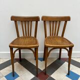 Pair of bistro chairs
