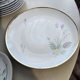 60s porcelain plate sets