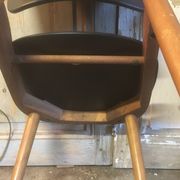 Paire de chaises Pegase par Baumann 1960