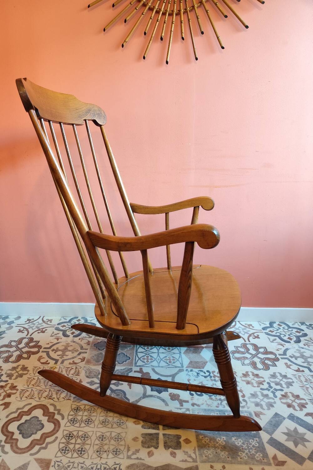 Vintage rocking chair Stol kamnik