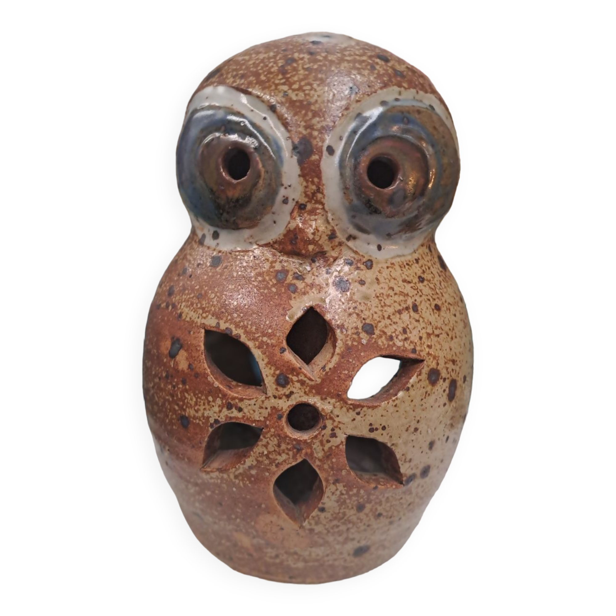 Owl night lamp in sandstone Guy Baudat