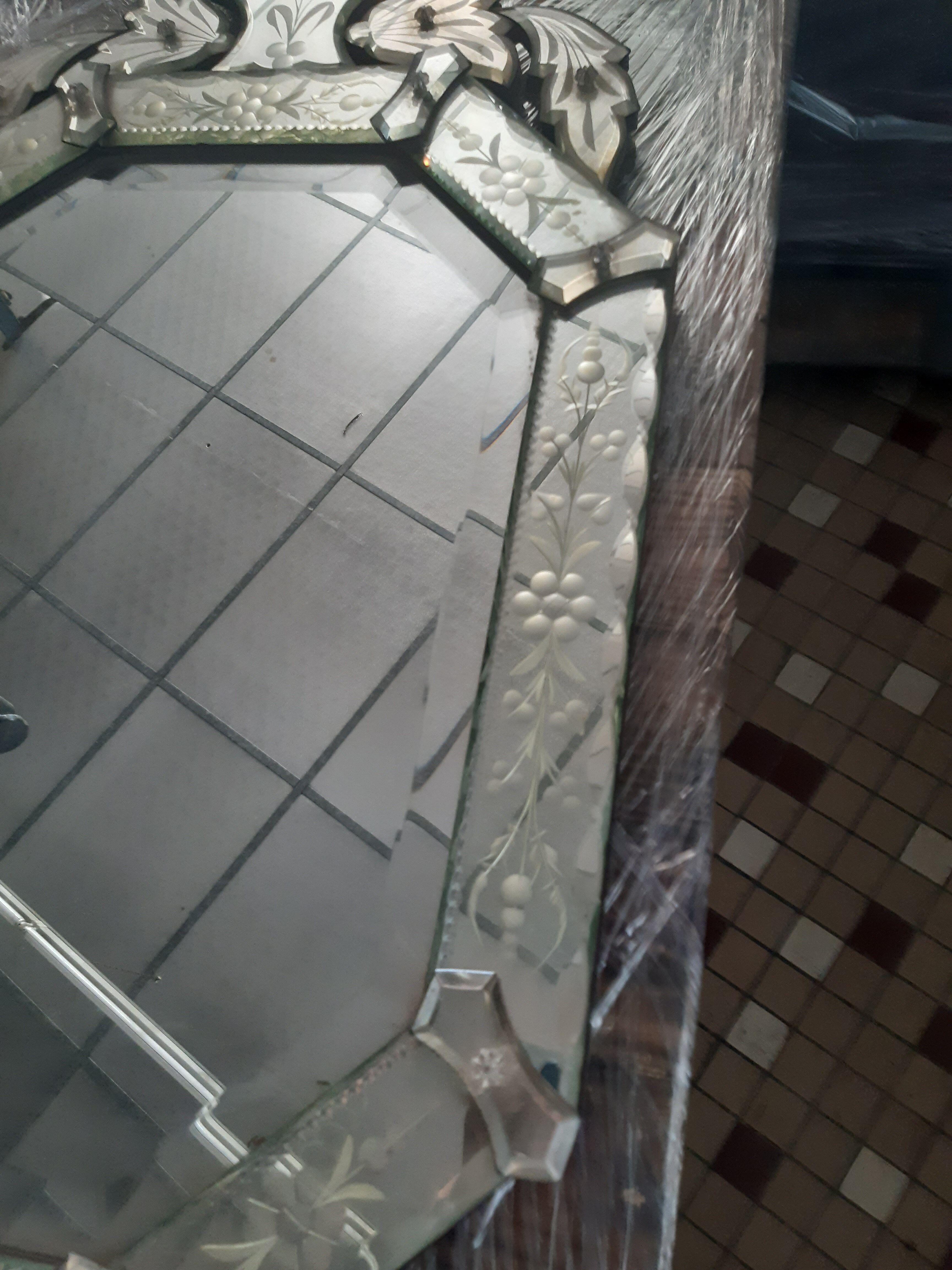 Venetian mirror 95x49cm