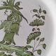 Antique Martres-Tolosane plate – rustic green decor