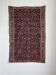 Iranian rug with stylised floral patterns in pink and blue, 155x105.