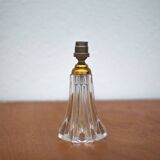 Lampe cristal vintage, lampe de table, lampe à poser cristal