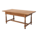 20th Century Belgian Oak Dining Table