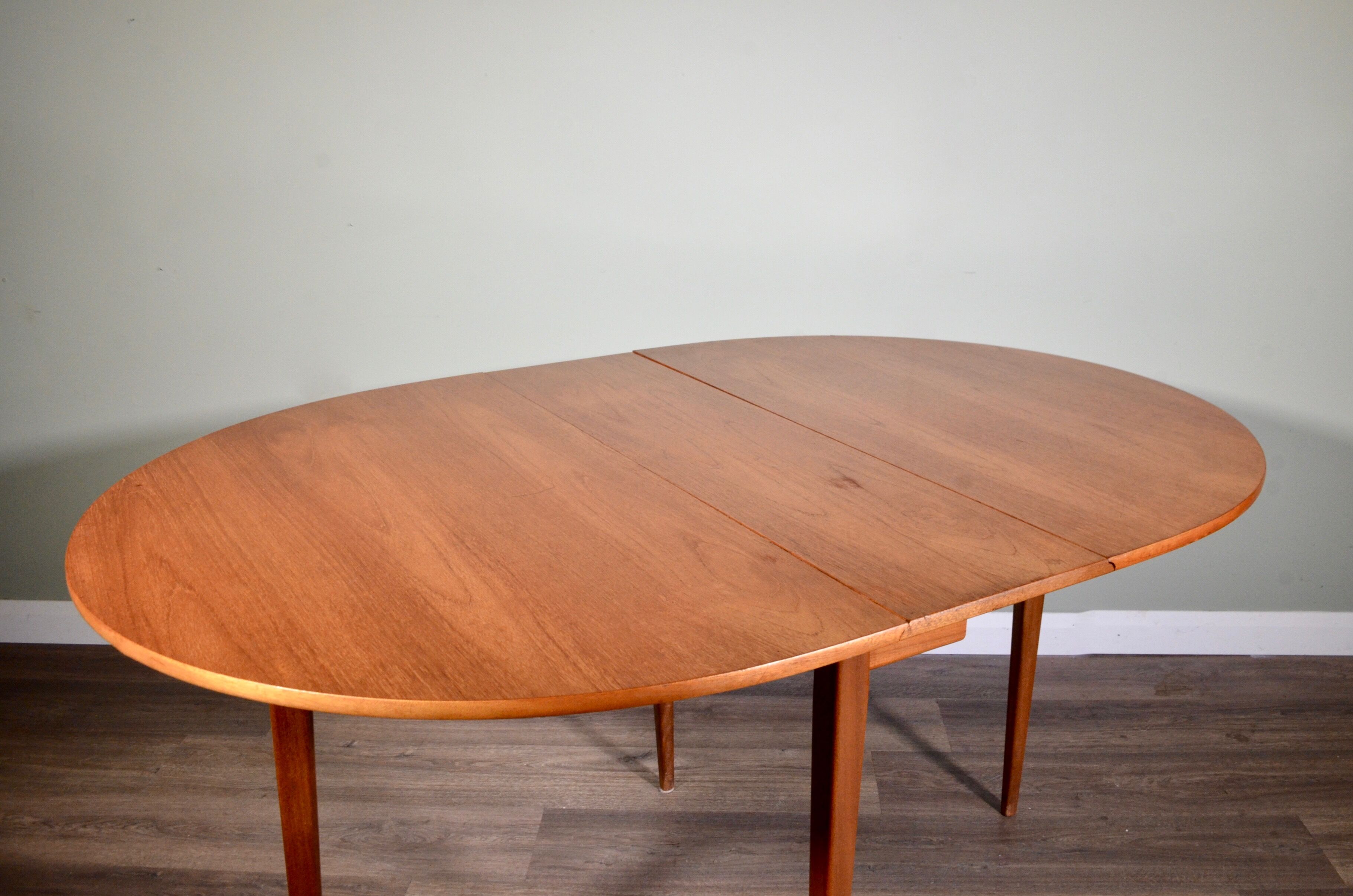 Vintage Midcentury Drop Leaf Teak Table. Delivery. Modern/ Retro / Danish style.