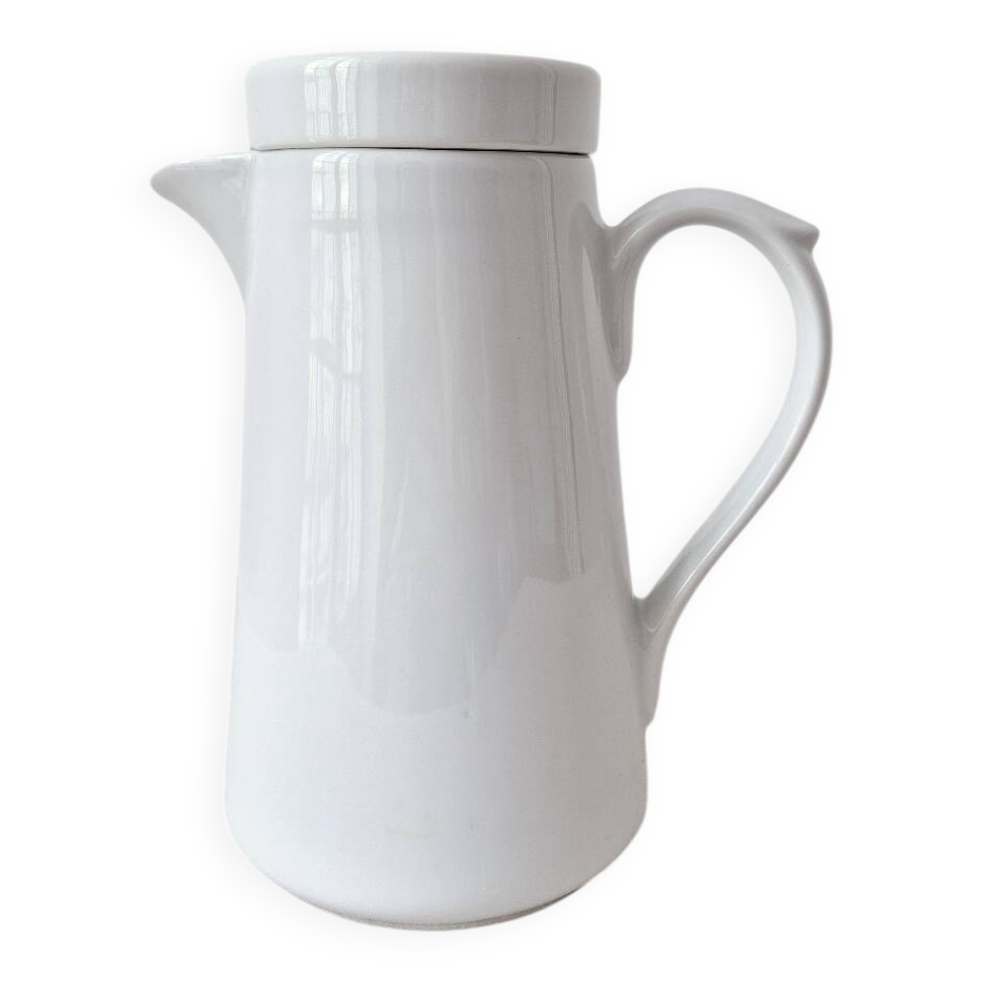 Porcelain coffee pot - Apilco France Vintage