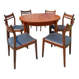 Vintage teak table and chairs
