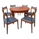 Vintage teak table and chairs