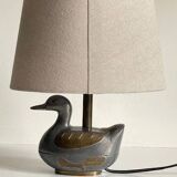 Vintage duck lamp