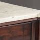 19th century walnut chest of drawers