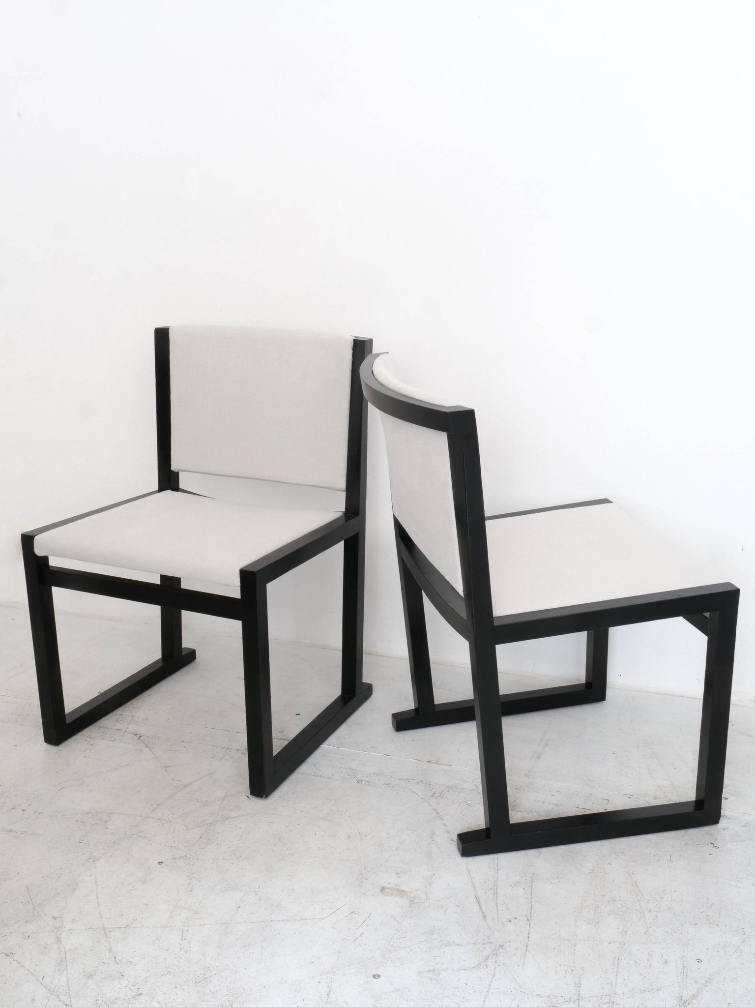 Pair of modernist chairs