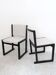 Pair of modernist chairs