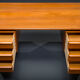 Mid-Century Teak Freestanding Desk from GV Møbler, 1970s