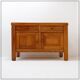 Country-style buffet with 2 doors and 2 drawers - 1960s