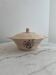 Hand-painted soup tureen from Sarreguemines.