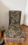 Antique upholstered armchair – late 19th / early 20th century