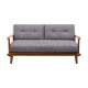 Double sofa bed from the 1950s new upholstery