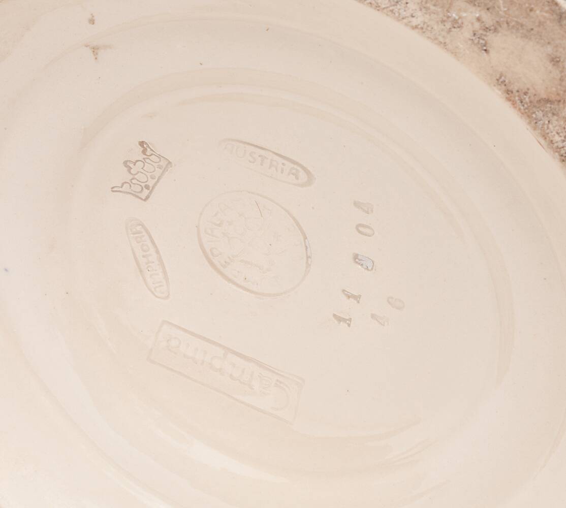 Pair of large Art Nouveau amphorae