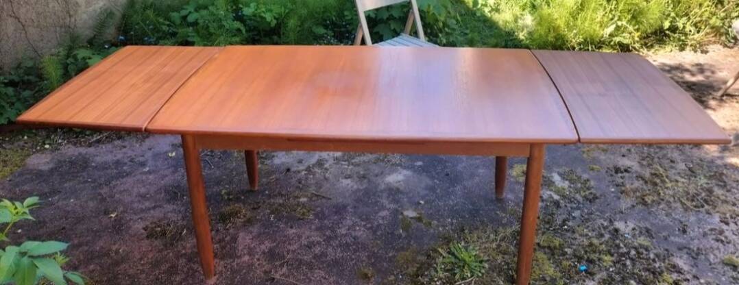 Scandinavian table from the 1960s.