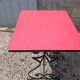 Vintage antique bistro table.