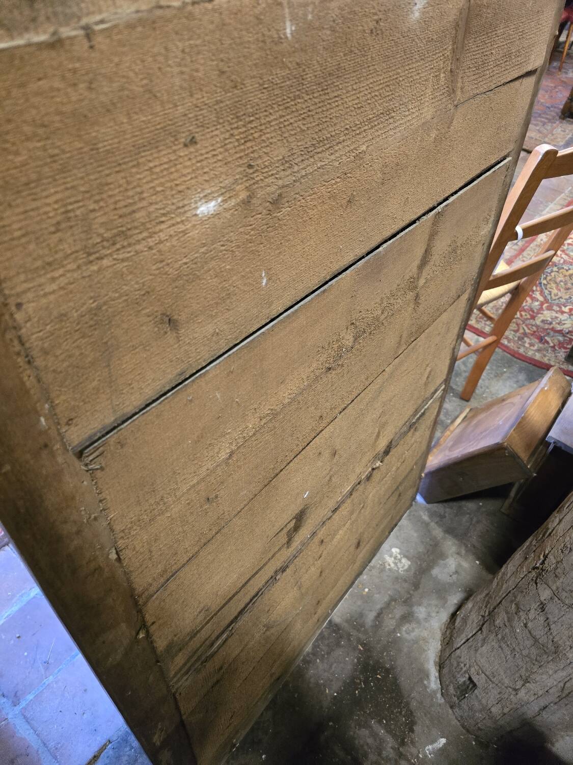 Louis Philippe style gilded mirror