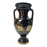Amphora / Greek Vase Black and Gold Made in Greece 24K Gold