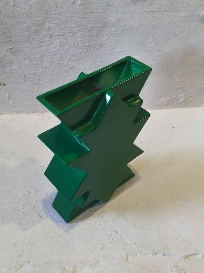 Vase en céramique de style Memphis « Ilios » par Florio Keramia, années 1990