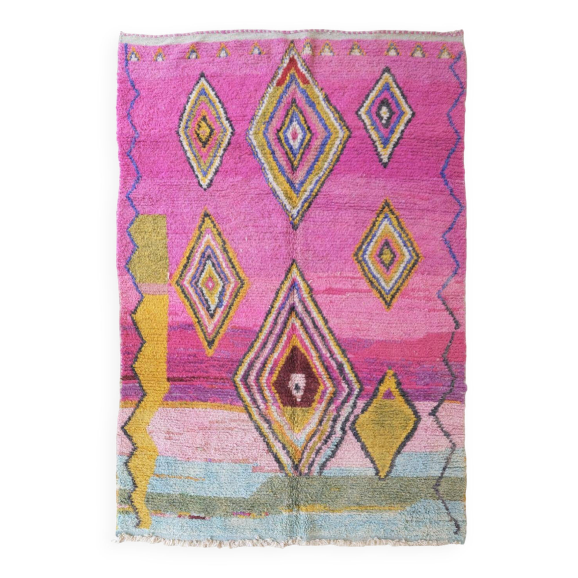 Berber Boujad rug from the Atlas Mountains - 283 x 193 cm