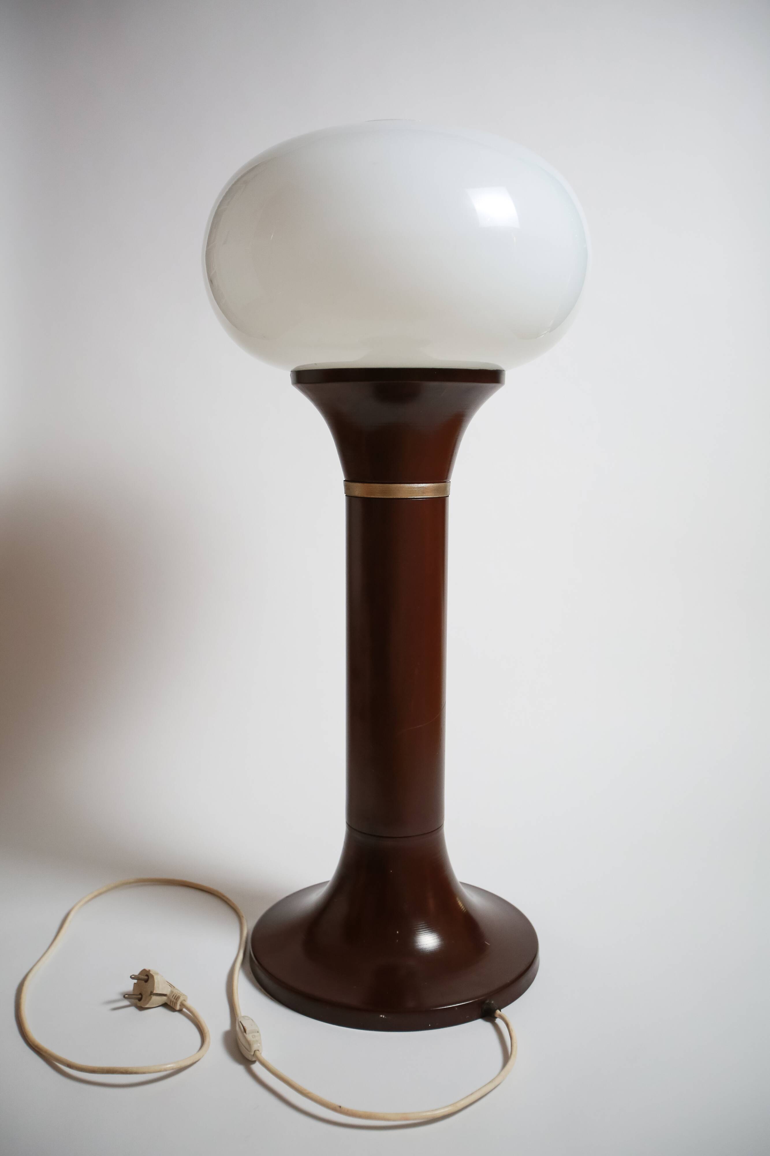 Vintage Space Age Floor Lamp: Sijaj Hrastnik, Yugoslavia, 1970