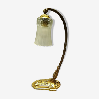 Lampe en bronze art deco 1930 Charles Ranc