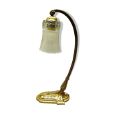 Bronze art deco lamp 1930