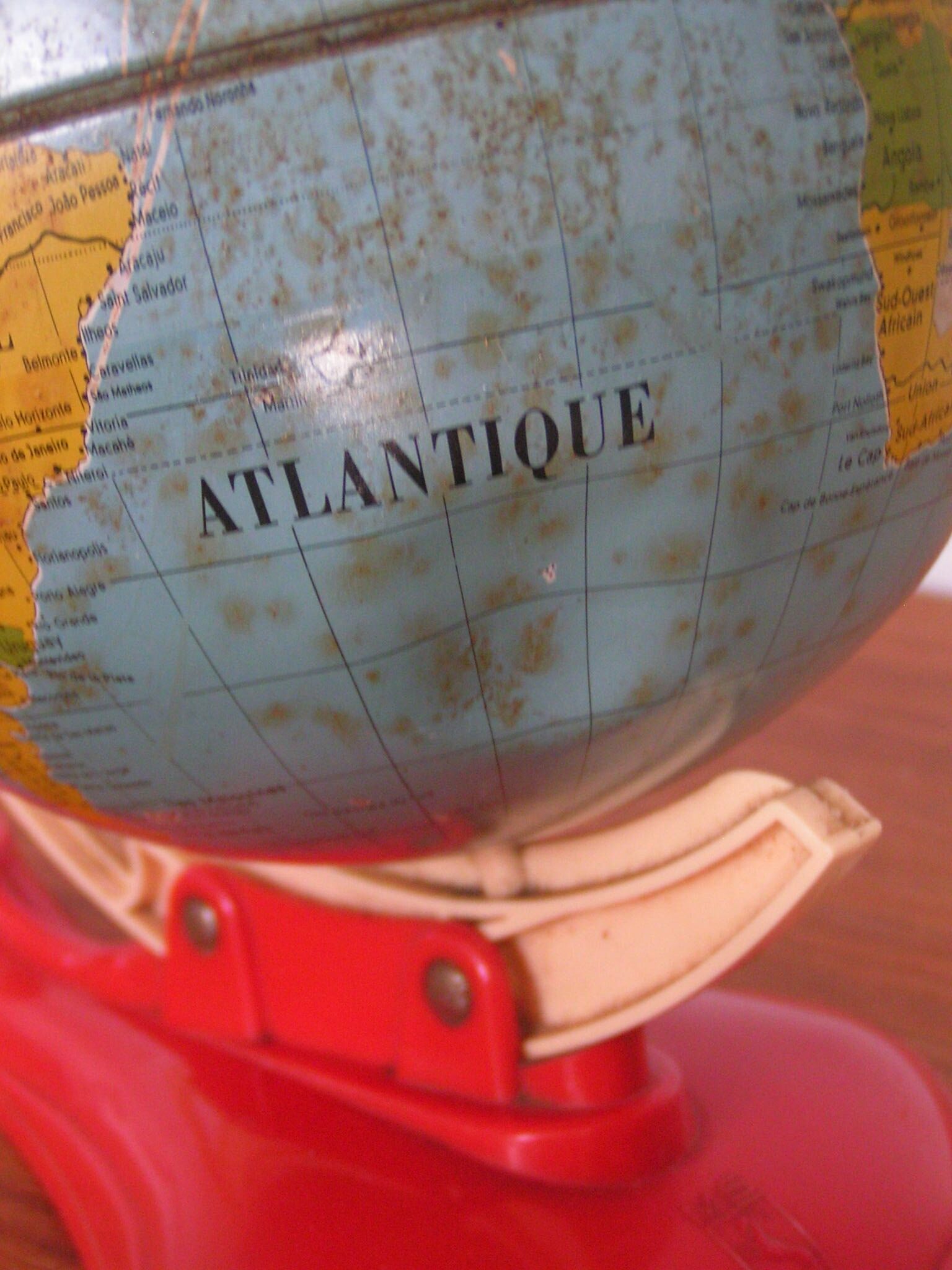 Globe terrestre MS