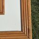 Miroir monumental Hollywood Regency tropical en canne de bambou, atr