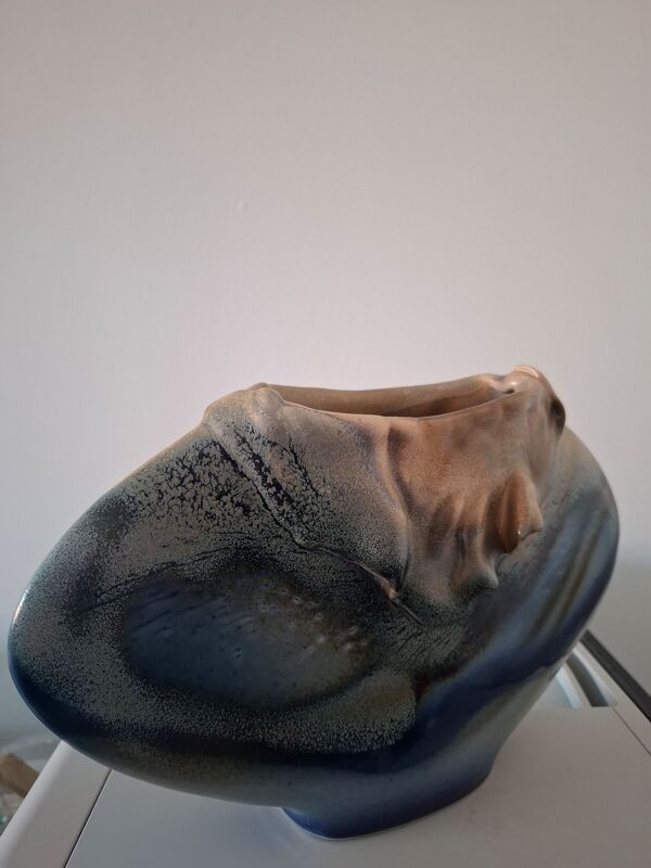 Vase style wabi sabi ou organic pottery