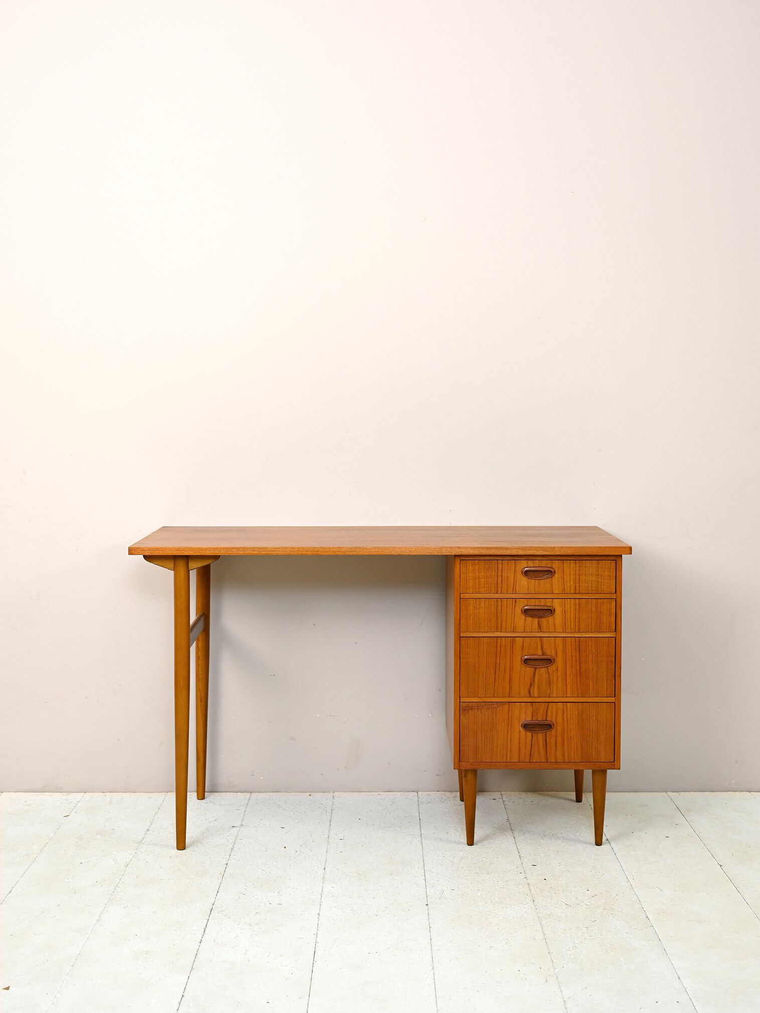Scandinavian modernism 1960s desk