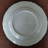 8 blue & white plates