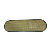 Yellow perforated iron plate top