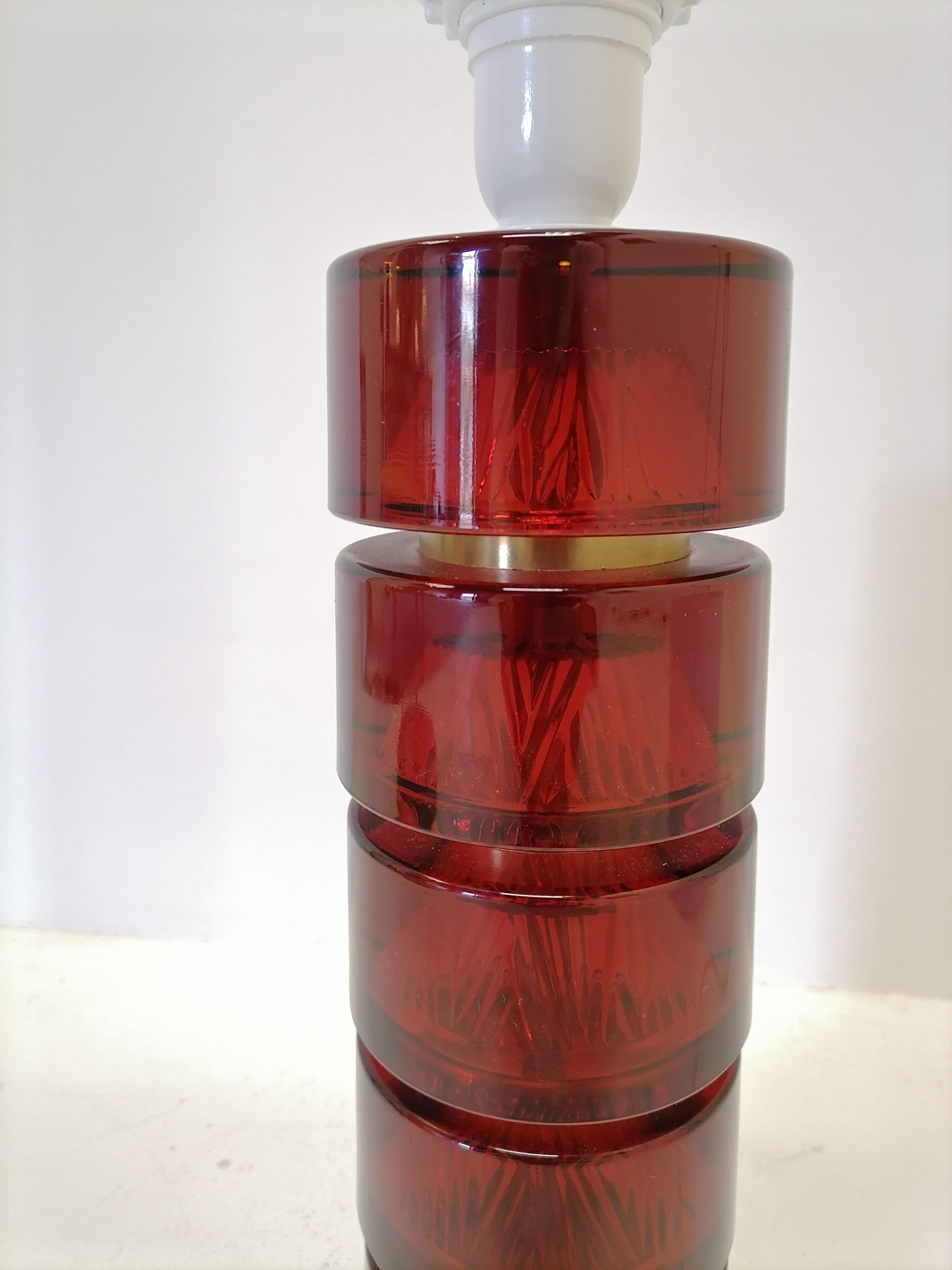 Swedish lamp Carl Fagerlund Orrefors 1960