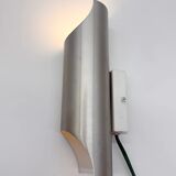 "Raak" wall lamp in brushed aluminium, 1970s