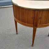 Half-moon console