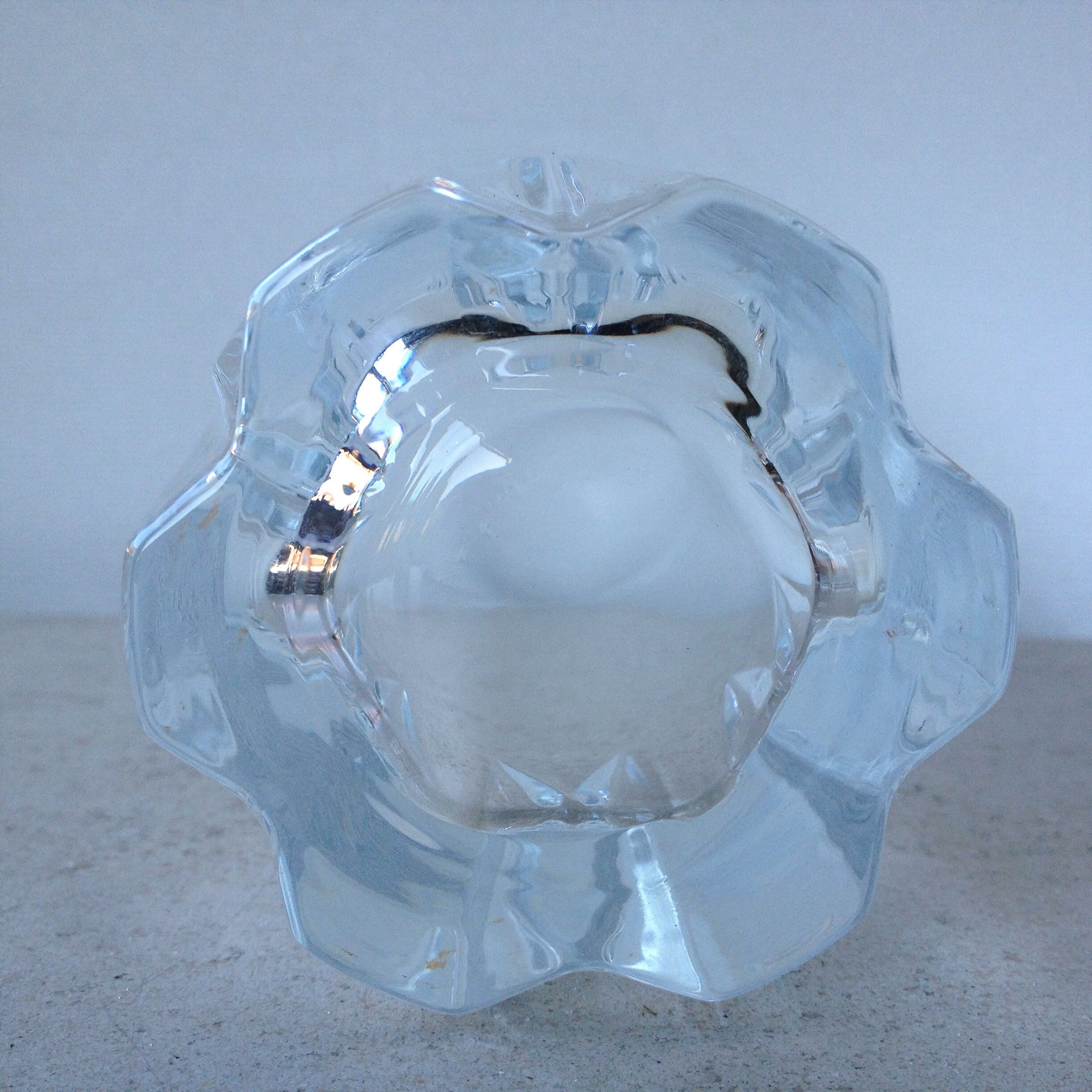 Set de 4 grands verres en cristal
