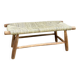 Moroccan rope bench